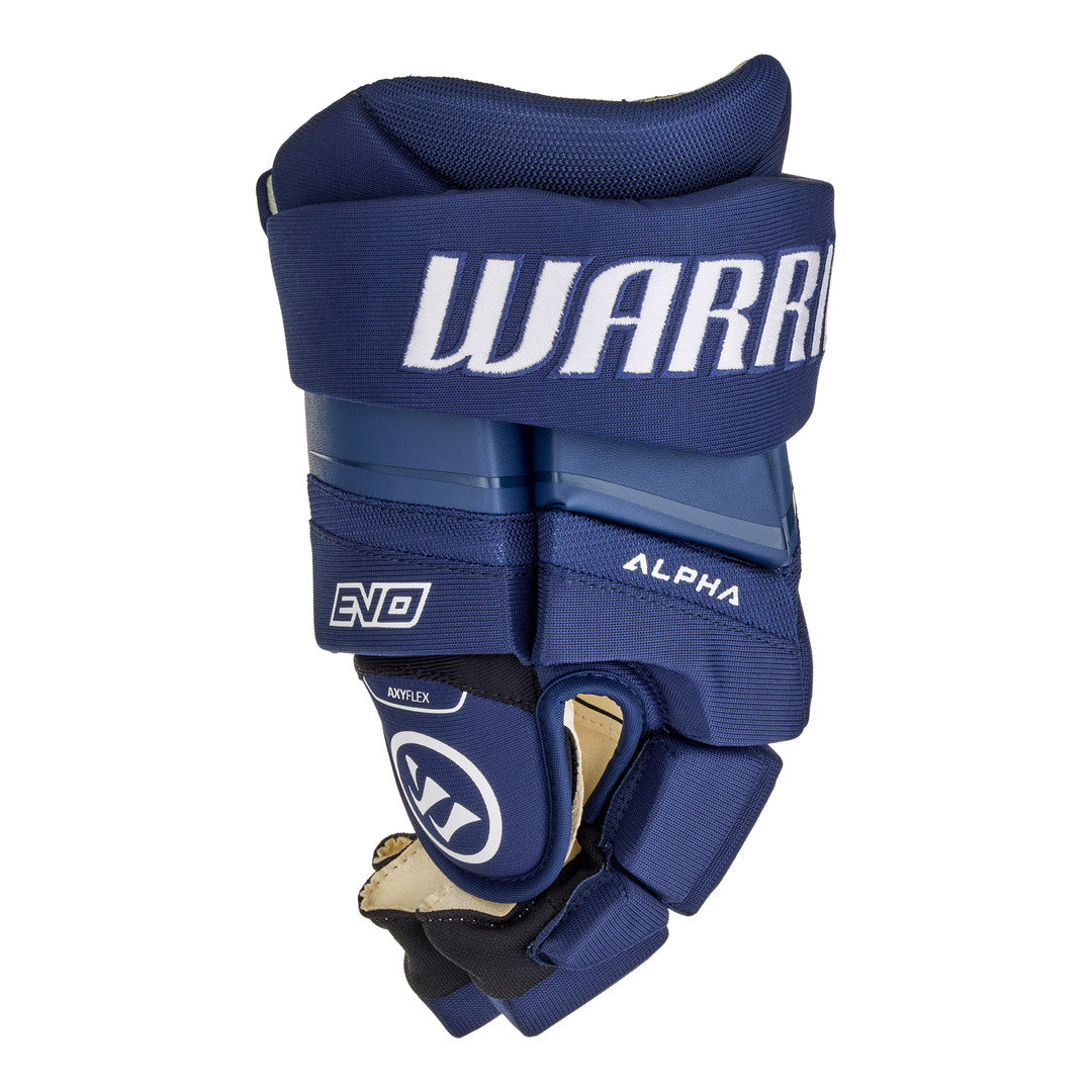 Warrior Junior Alpha EVO Hockey Player Gloves navy blue