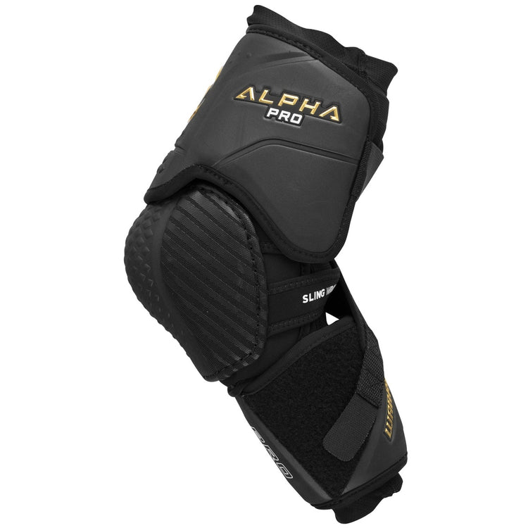 Warrior Junior Alpha Pro Hockey Player Elbow Pad black