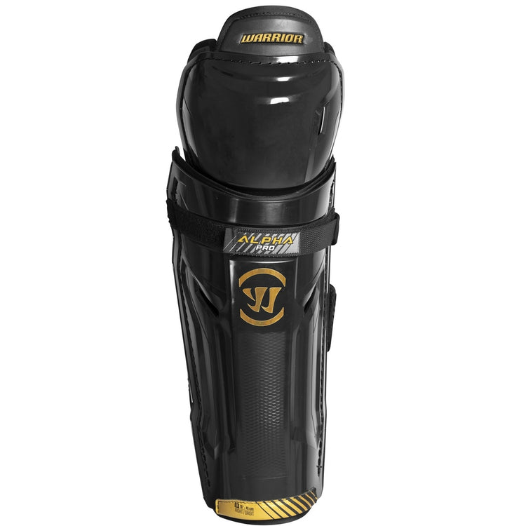 Warrior Junior Alpha Pro Hockey Player Shin Guard black
