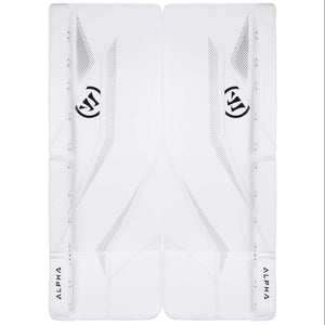 Warrior Junior Alpha S30 Hockey Goalie Pad White