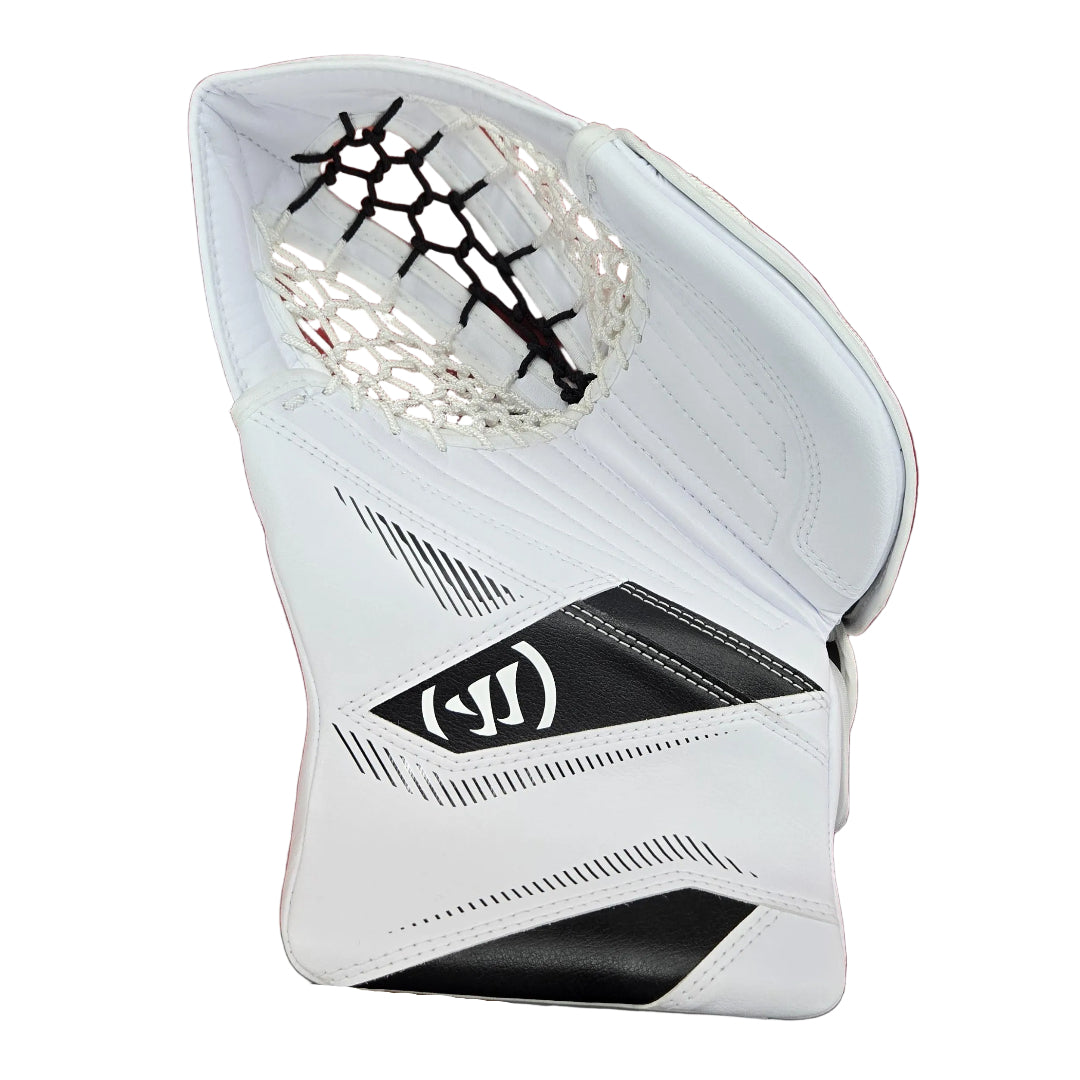 Warrior Junior Alpha S30 Hockey Goalie Trapper White/Black