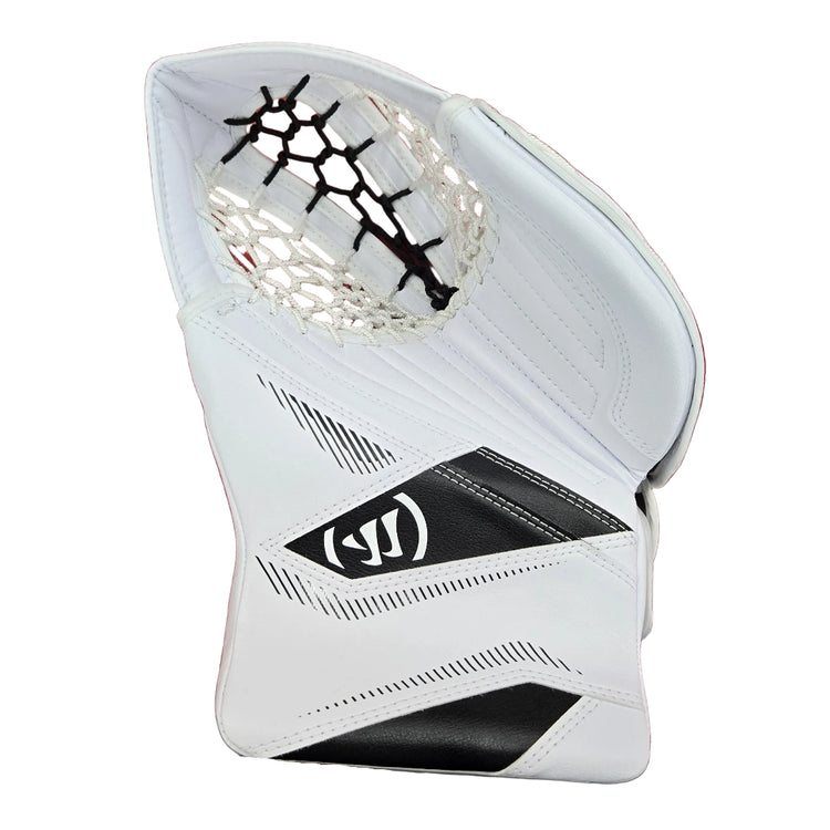 Warrior Junior Alpha S30 Hockey Goalie Trapper White/Black