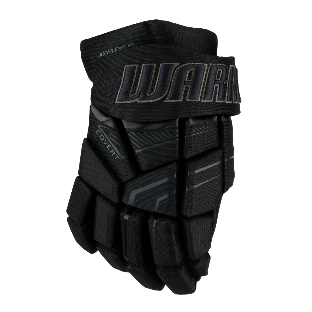 Warrior Junior Covert Krypto Pro Hockey Player Gloves Black