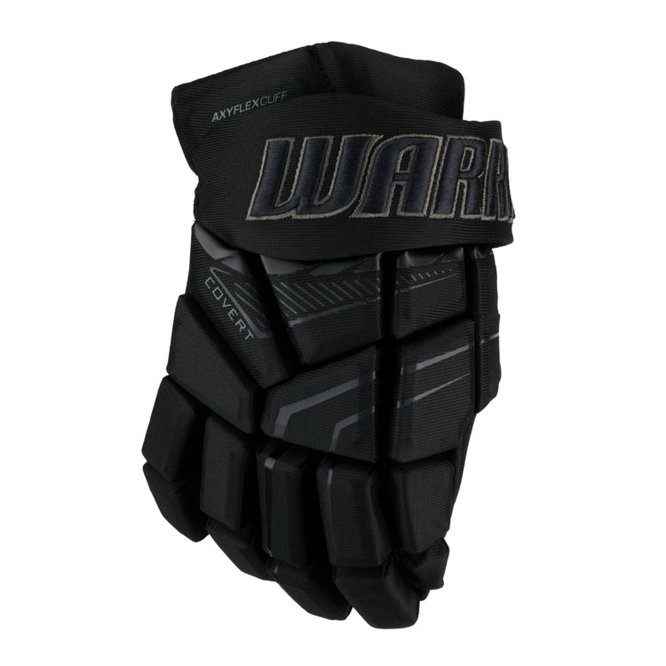 Warrior Junior Covert Krypto Pro Hockey Player Gloves Black