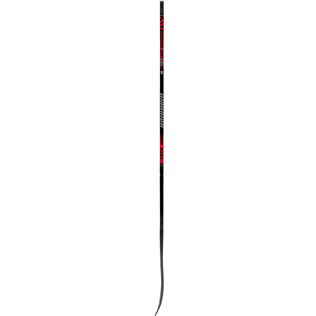 Warrior Junior Novium3 Pro Hockey Player Stick black red