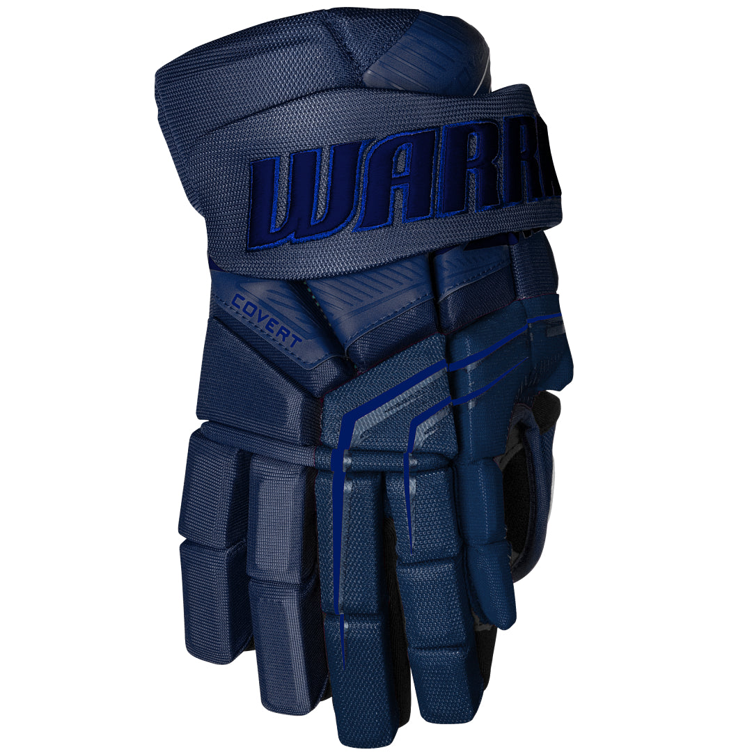 Warrior Junior QR7 Hockey Player Gloves navy