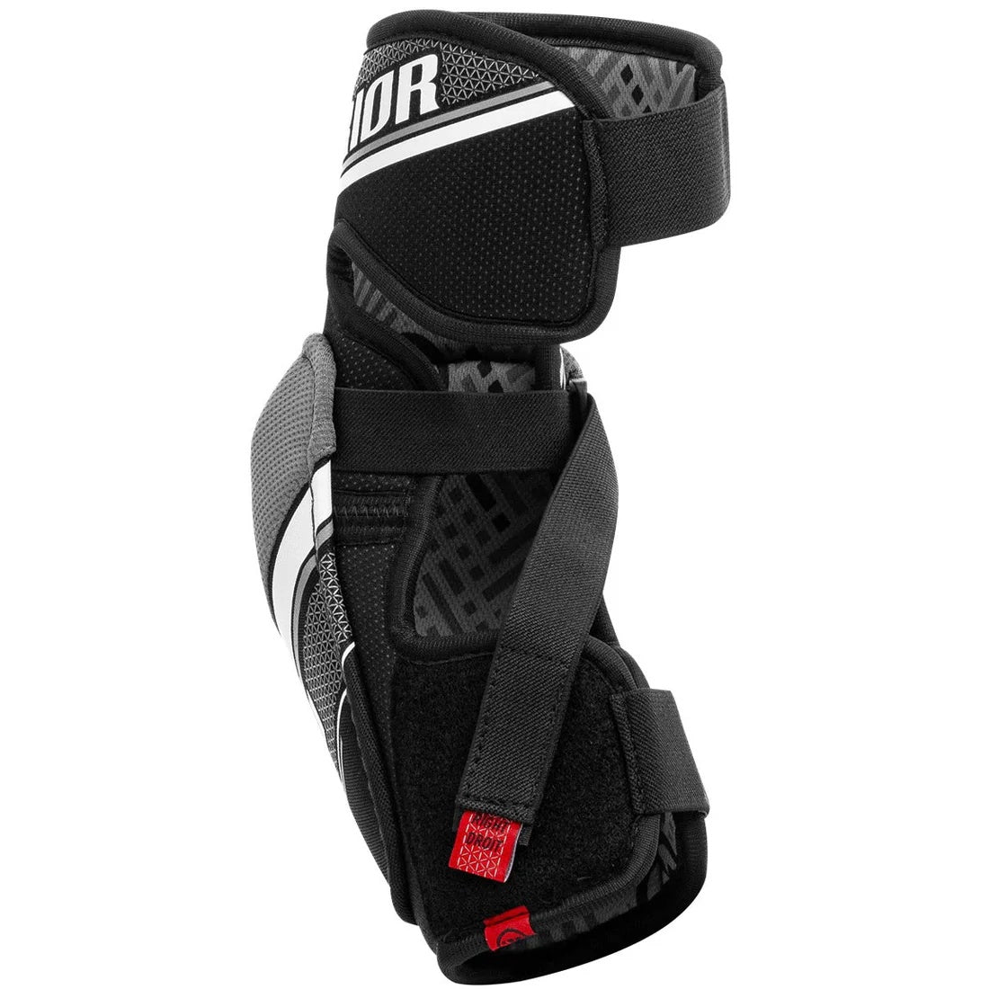 Warrior Junior Rise Hockey Elbow Pads grey/black