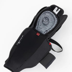 Warrior Junior Rise Hockey Shin Guards black