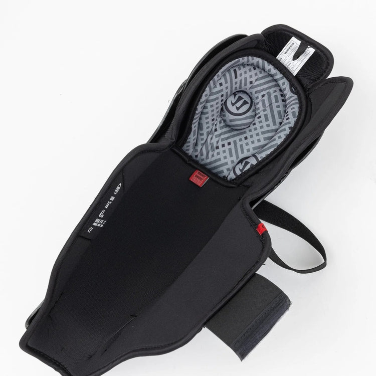 Warrior Junior Rise Hockey Shin Guards black