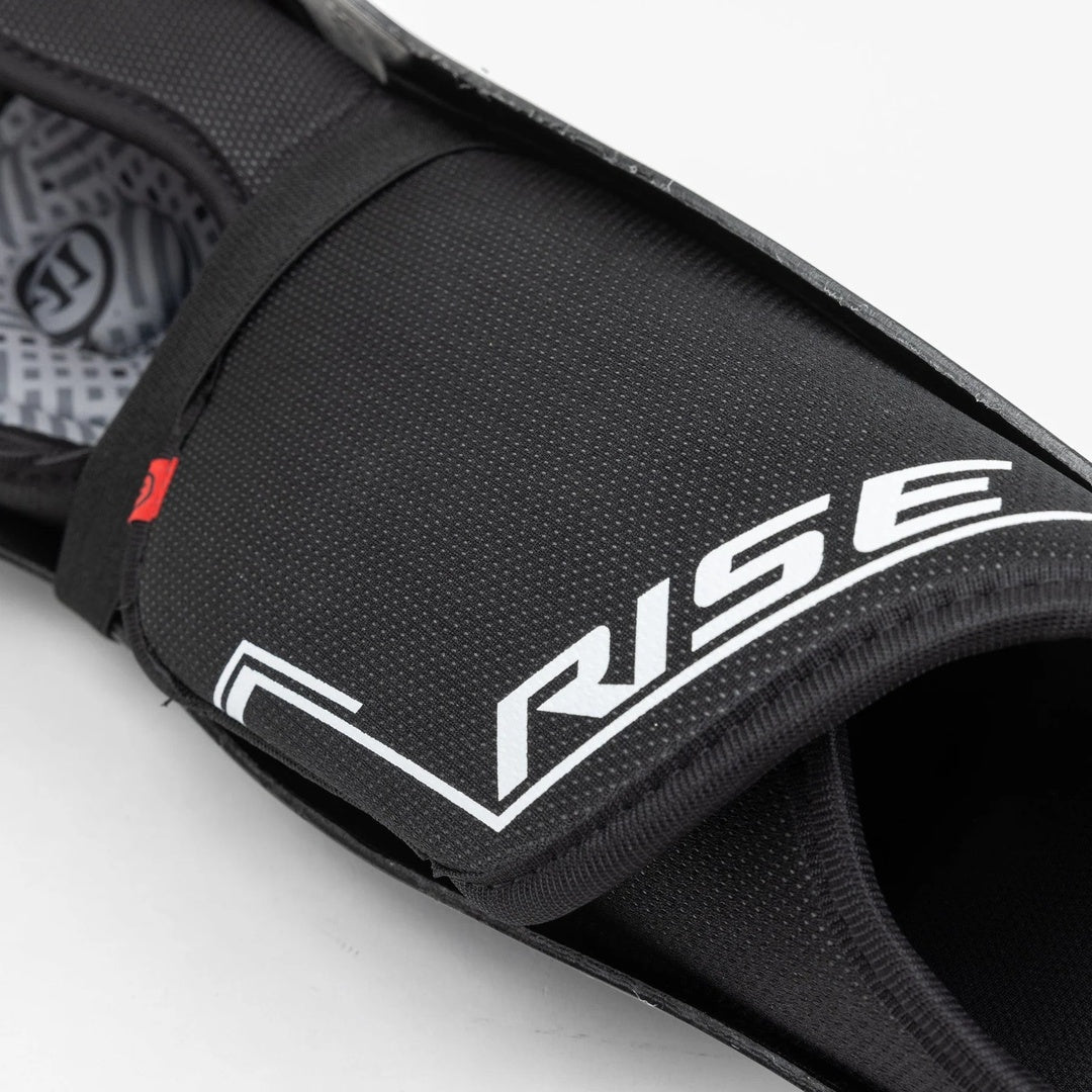 Warrior Junior Rise Hockey Shin Guards black