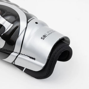 Warrior Junior Rise Hockey Shin Guards black