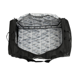 Warrior Senior A10 Cargo Hockey Roller Bag black/white