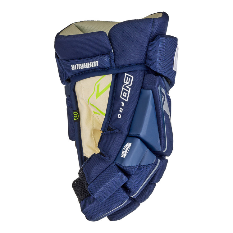 Warrior Senior Alpha Evo Pro Hockey Player Gloves navy blue