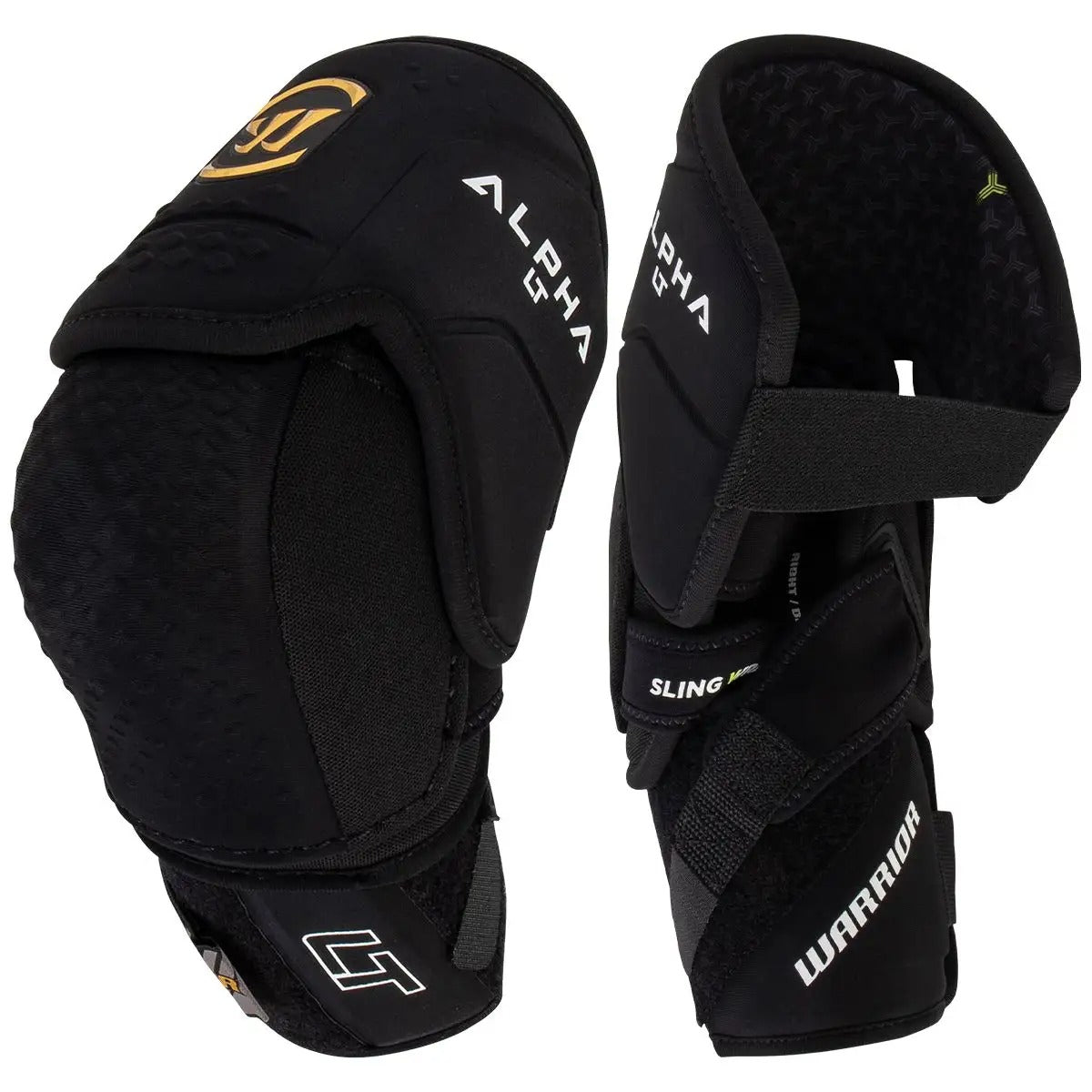 Warrior Senior Alpha LT Hockey Player Elbow Pad black