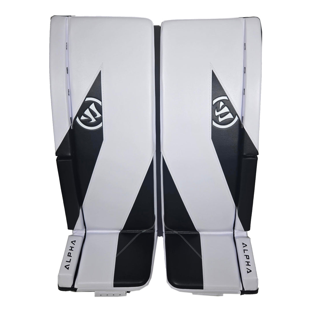 Warrior Senior Alpha Surge Hockey Goalie Pad White/Black