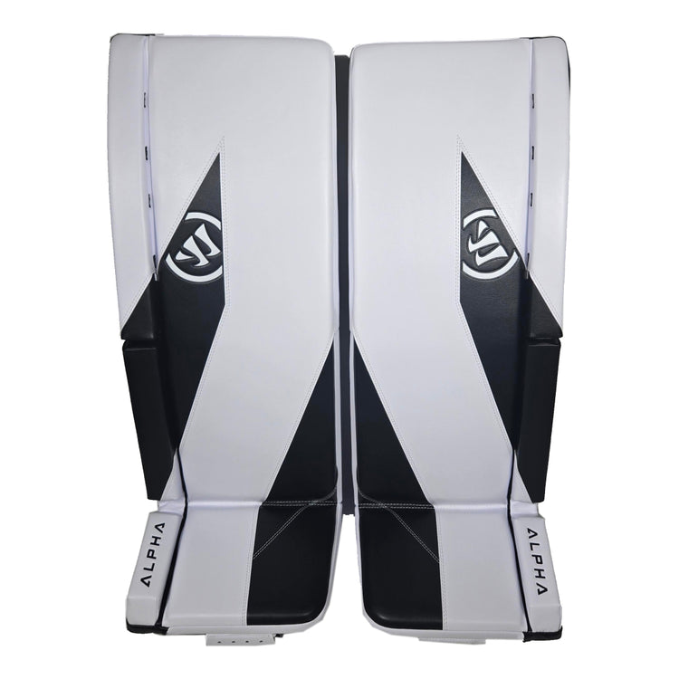 Warrior Senior Alpha Surge Hockey Goalie Pad White/Black