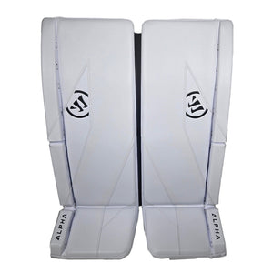 Warrior Senior Alpha Surge Hockey Goalie Pad White