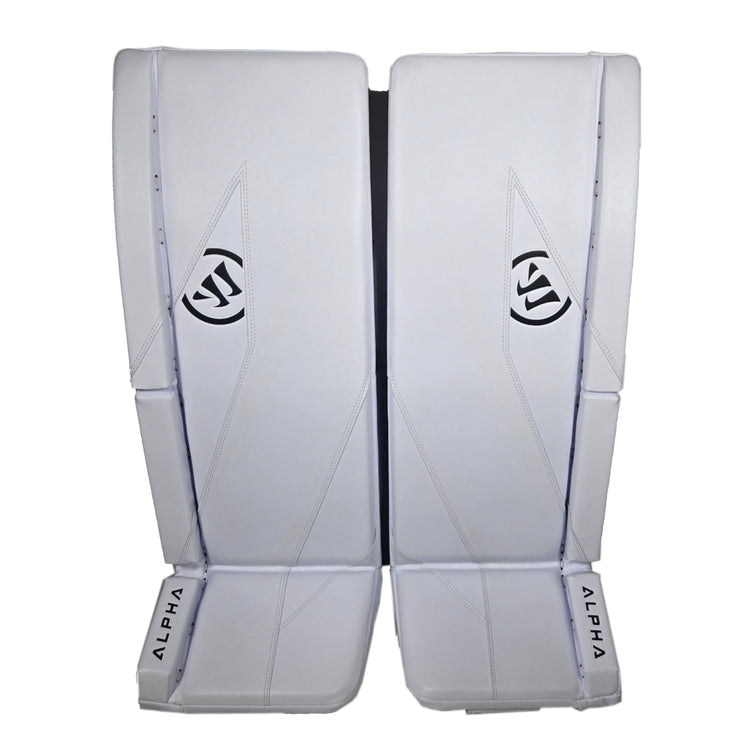 Warrior Senior Alpha Surge Hockey Goalie Pad White