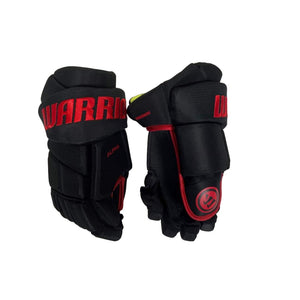 Warrior Senior Alpha Team Hockey Player Gloves Black/Red