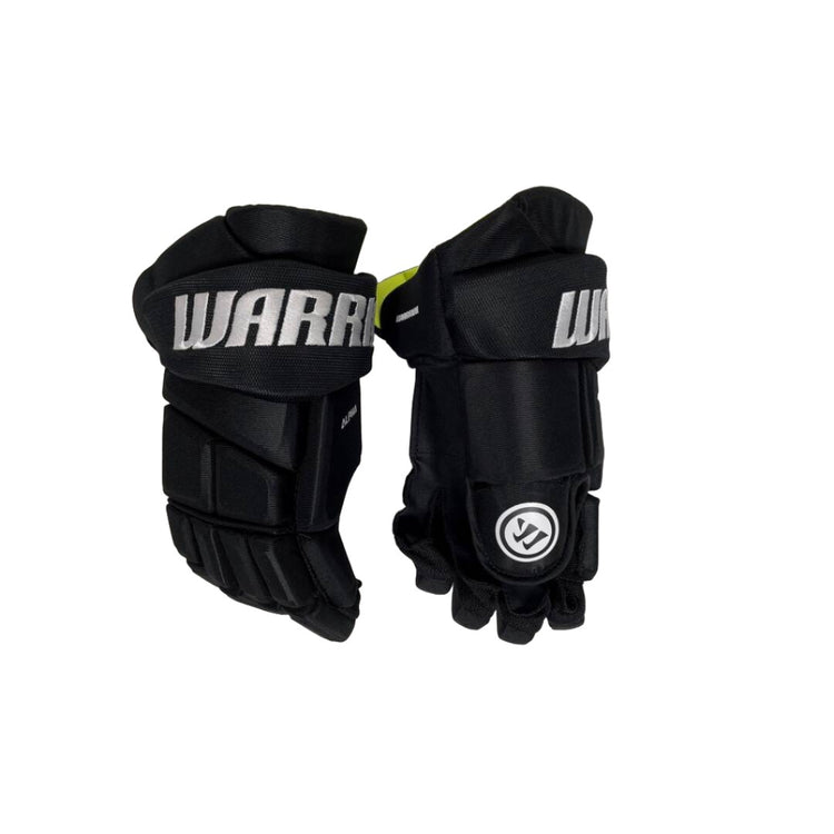 Warrior Senior Alpha Team Hockey Player Gloves Black/White