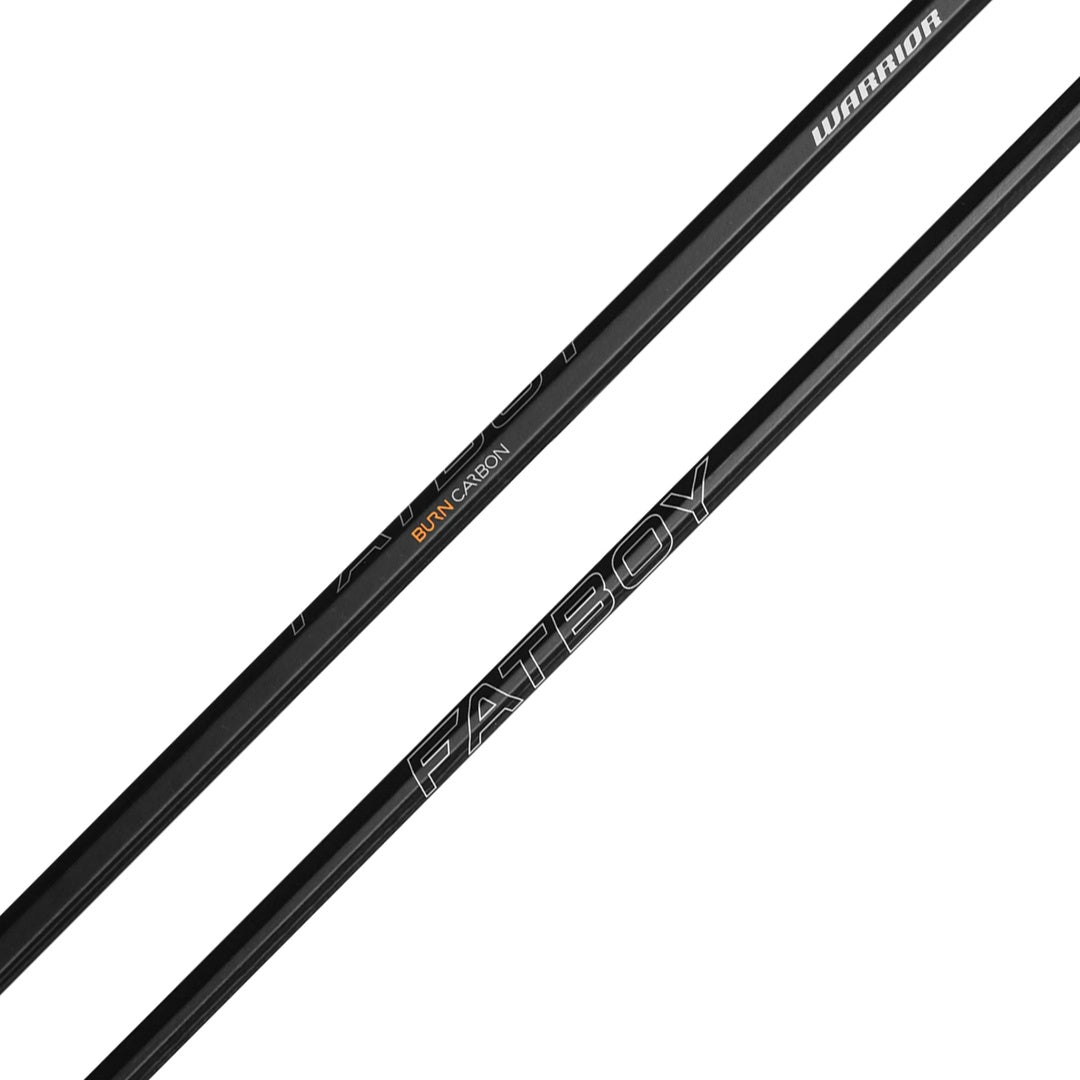 Warrior Senior Burn Fatboy Carbon Lacrosse Shaft black