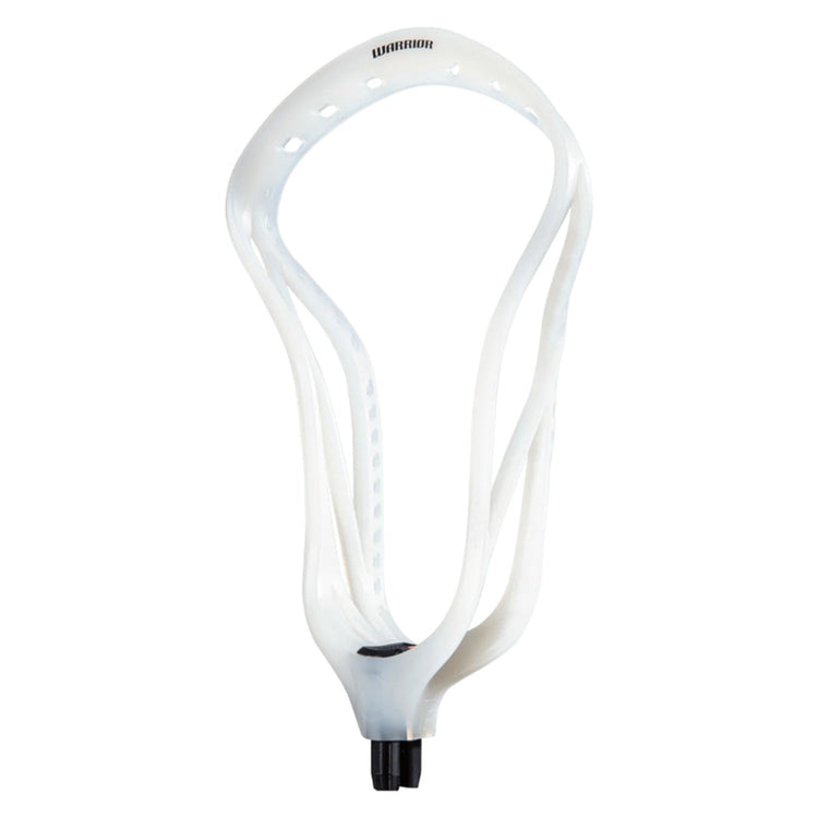 Warrior Senior Burn FO Recovery Unstrung Lacrosse Head clear