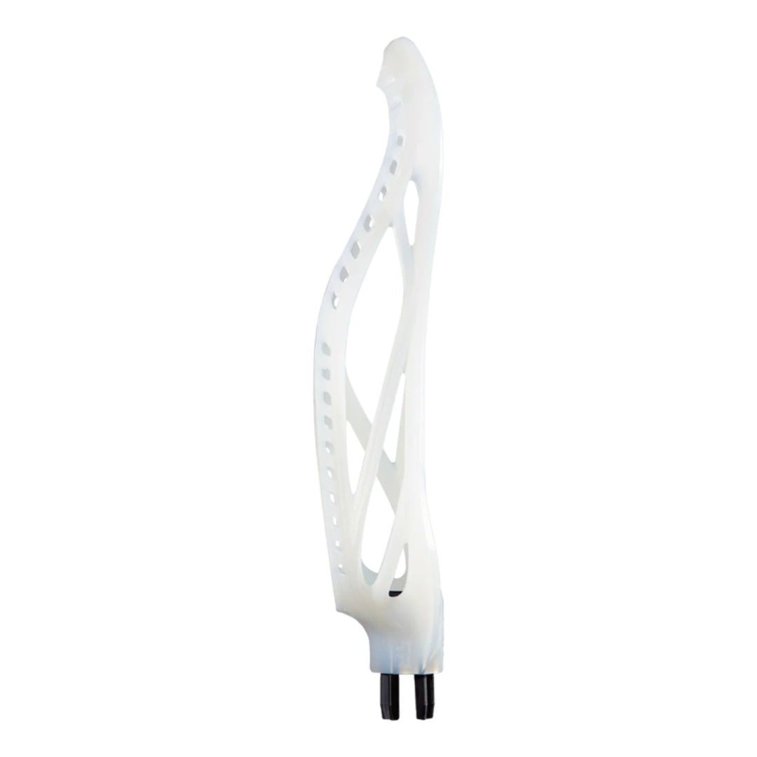 Warrior Senior Burn FO Recovery Unstrung Lacrosse Head clear