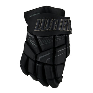 Warrior Senior Covert Krypto Pro Hockey Player Gloves Black