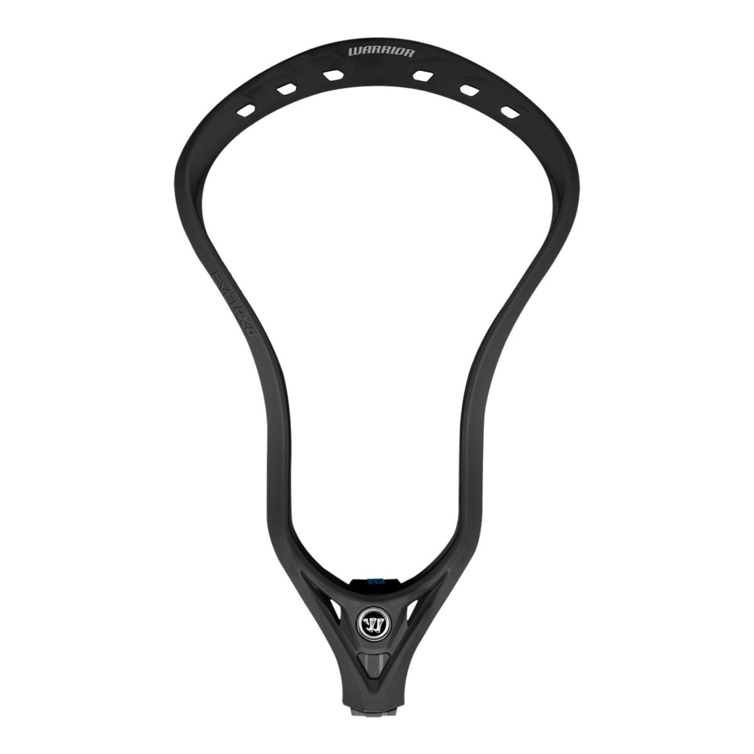 Warrior Senior Evo QX-O Unstrung Lacrosse Head black