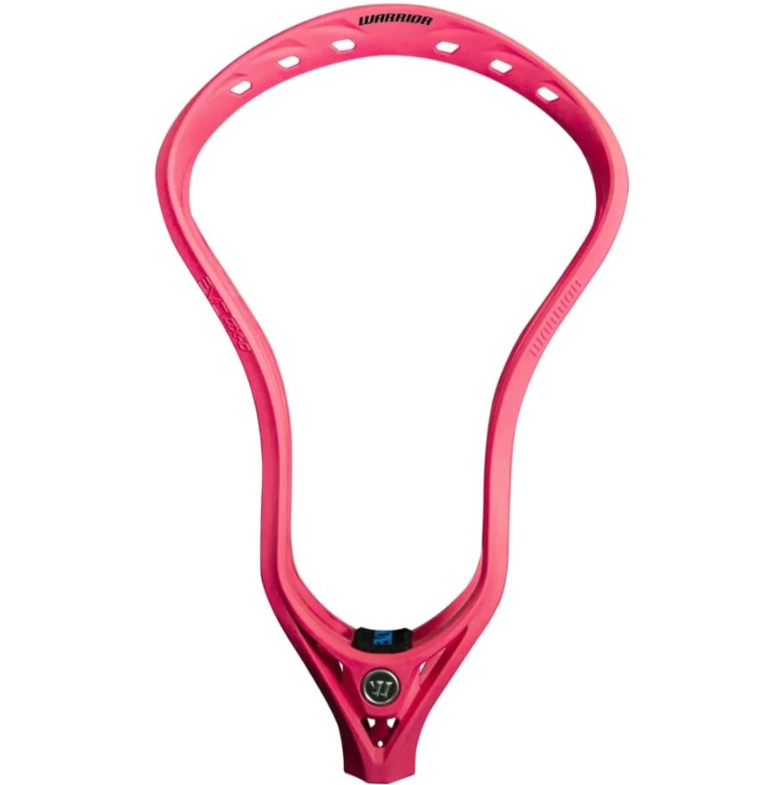 Warrior Senior Evo QX-O Unstrung Lacrosse Head neon pink