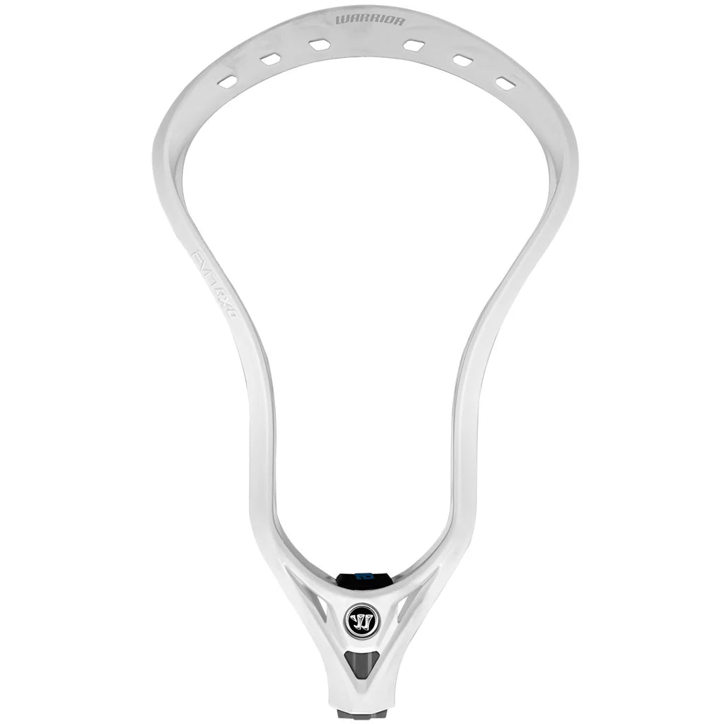 Warrior Senior Evo QX-O Unstrung Lacrosse Head white