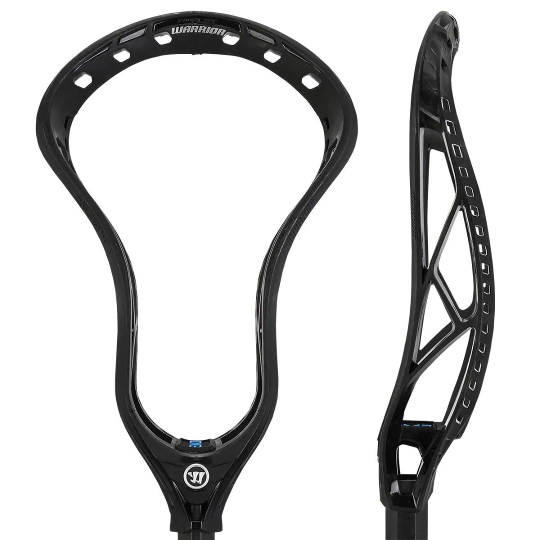 Warrior Senior Evo QX2-O Unstrung Lacrosse Head black