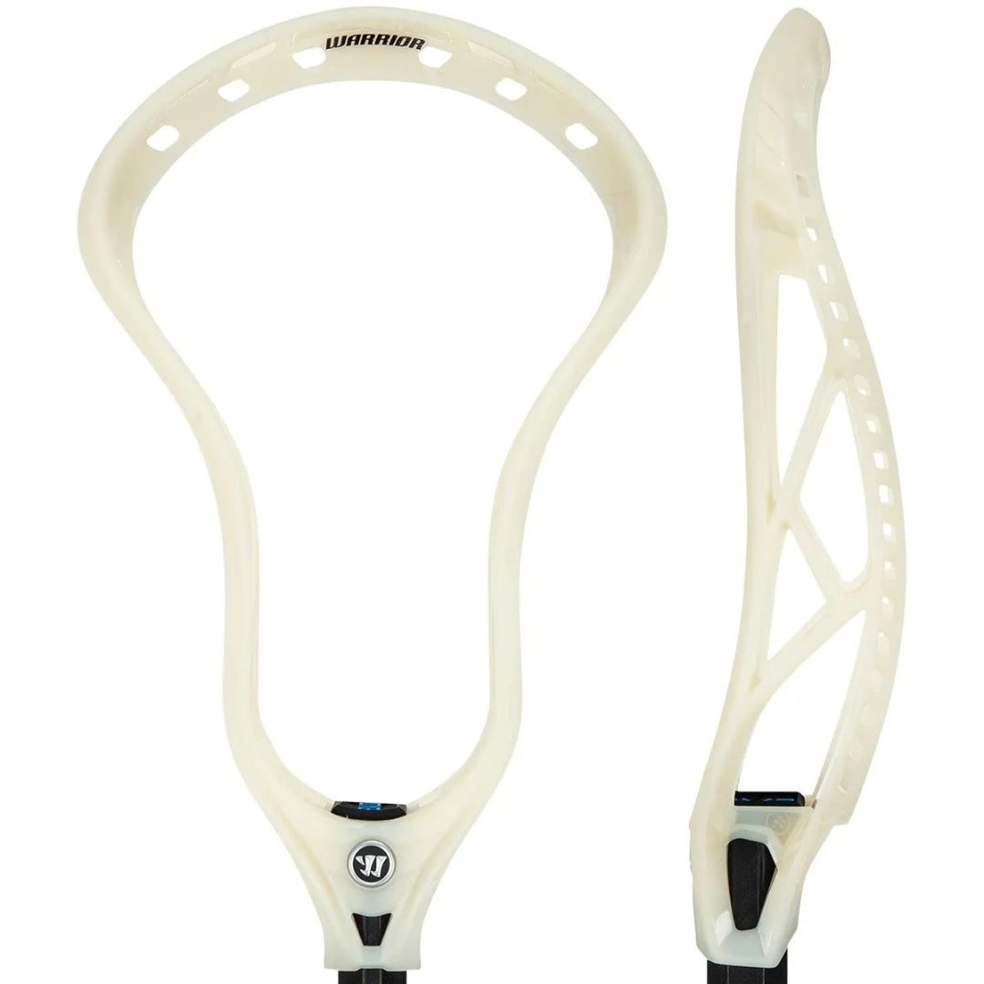 Warrior Senior Evo QX2-O Unstrung Lacrosse Head natural