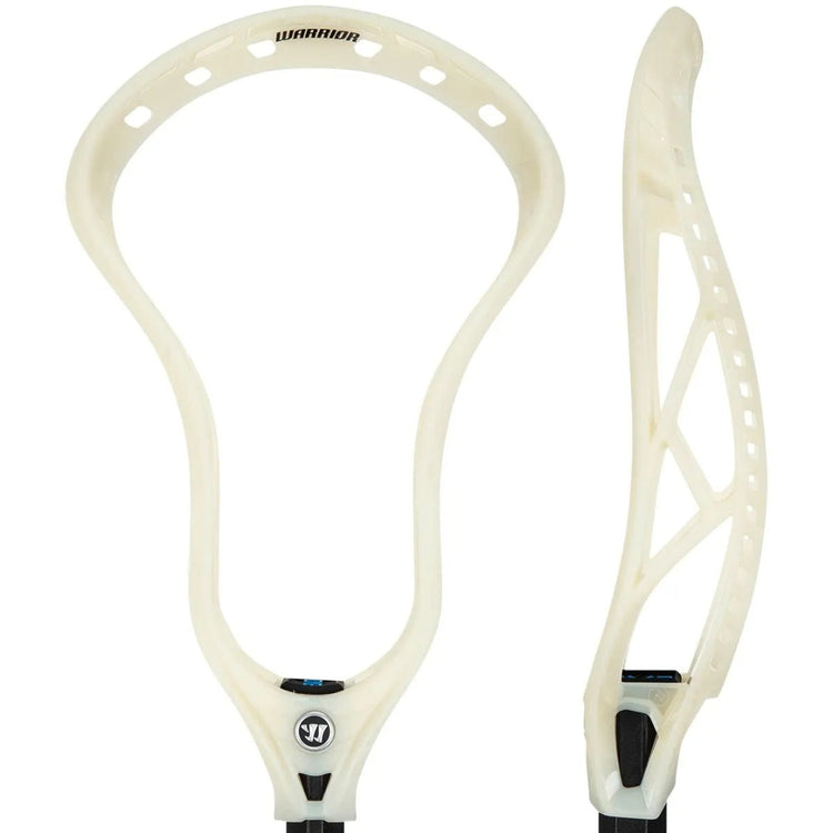 Warrior Senior Evo QX2-O Unstrung Lacrosse Head natural