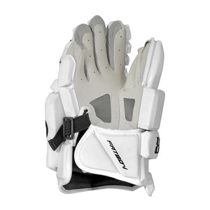Warrior Senior FATBOY Lacrosse Goalie Gloves white