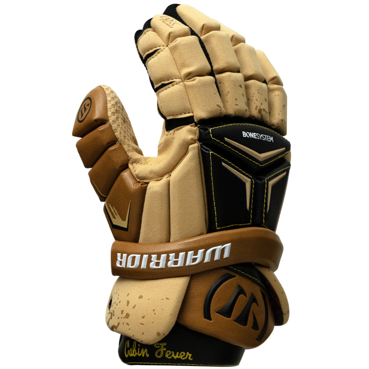Warrior Senior Franchise Cabin Fever Lacrosse Player Gloves Tan 1