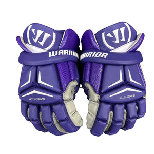 Warrior Senior Franchise Custom Lacrosse Gloves purple