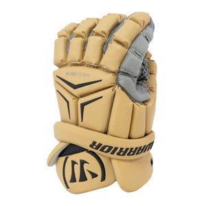 Warrior Senior Franchise Custom Lacrosse Gloves tan/black