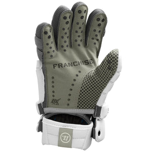 Warrior Senior Franchise Lacrosse Glove white