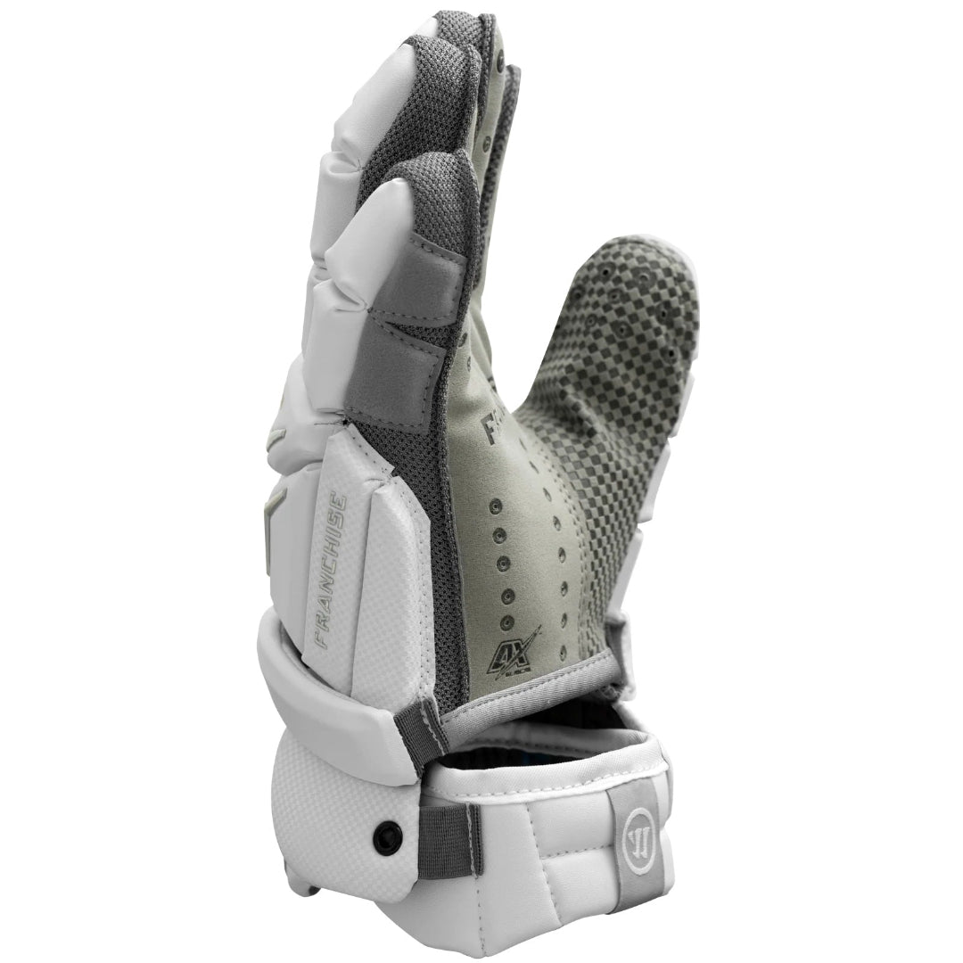 Warrior Senior Franchise Lacrosse Glove white