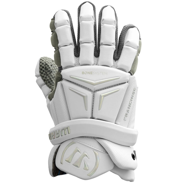 Warrior Senior Franchise Lacrosse Glove white
