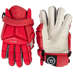 Warrior Senior Franchise LT Lacrosse Gloves red