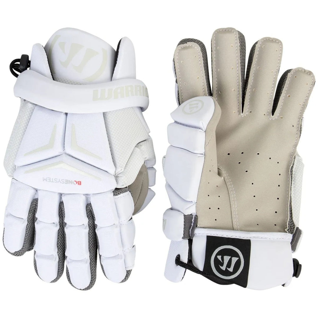 Warrior Senior Franchise LT Lacrosse Gloves white