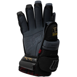 Warrior Senior QR7 CF Hockey Player Gloves black grey