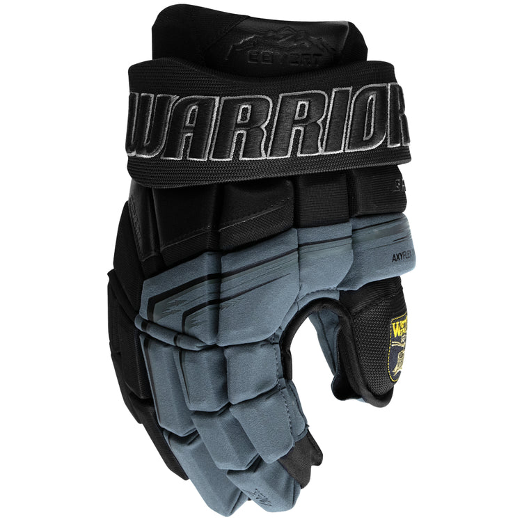Warrior Senior QR7 CF Hockey Player Gloves black grey