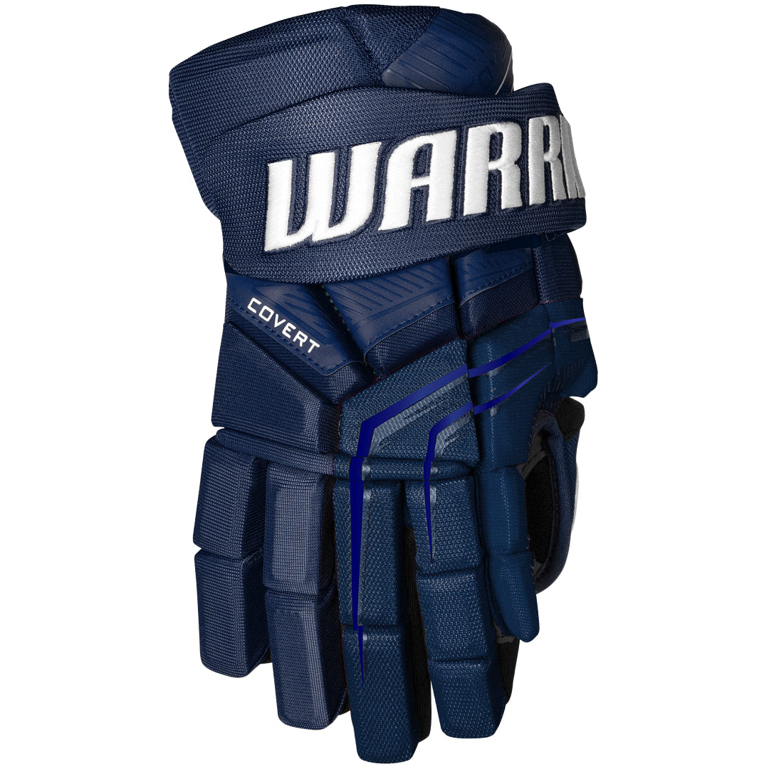 Warrior Senior QR7 Hockey Player Gloves blue