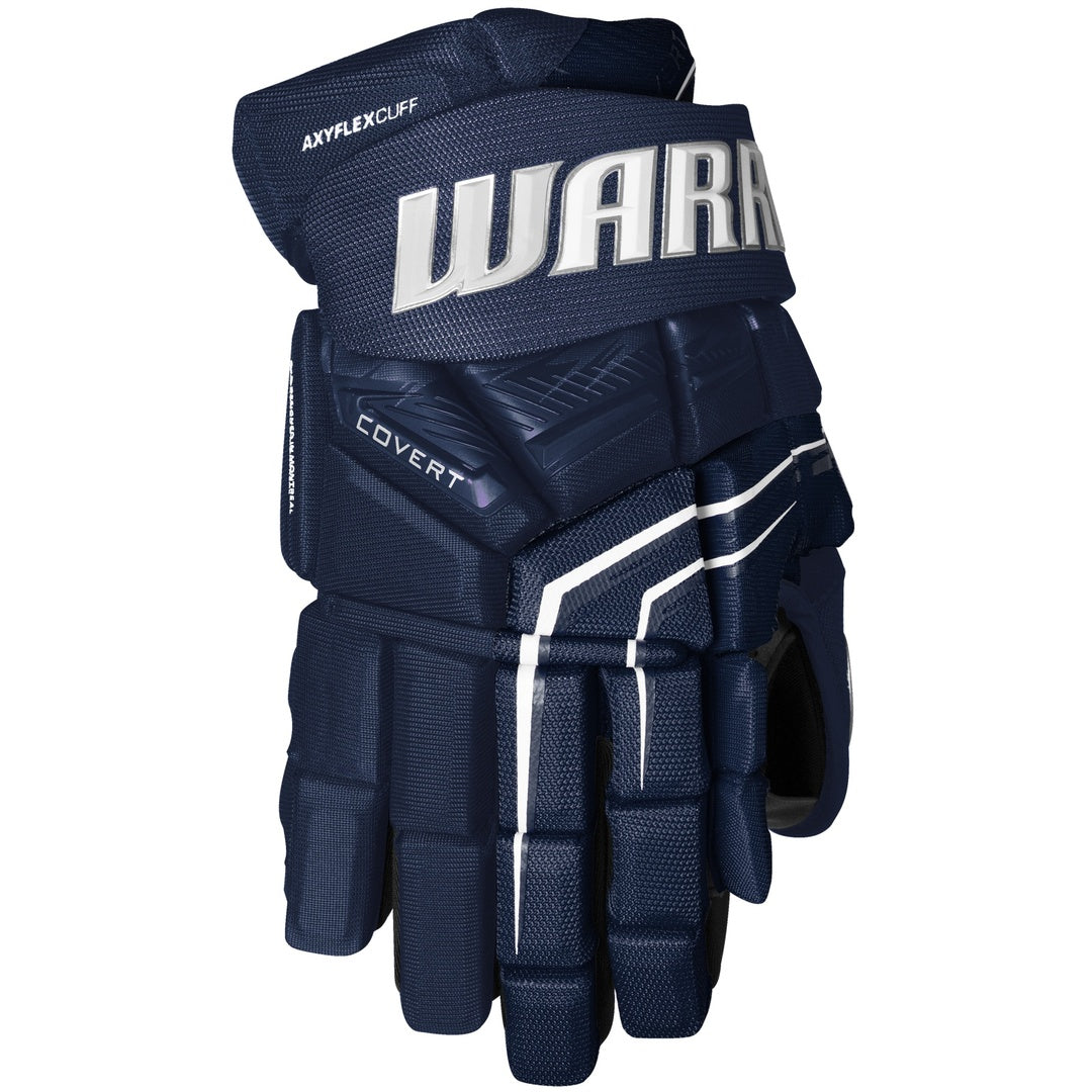 Warrior Senior QR7 Pro Hockey Player Gloves navy