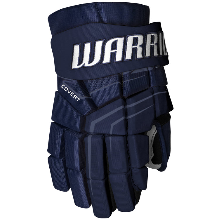 Warrior Senior QR7 Team Hockey Player Gloves blue