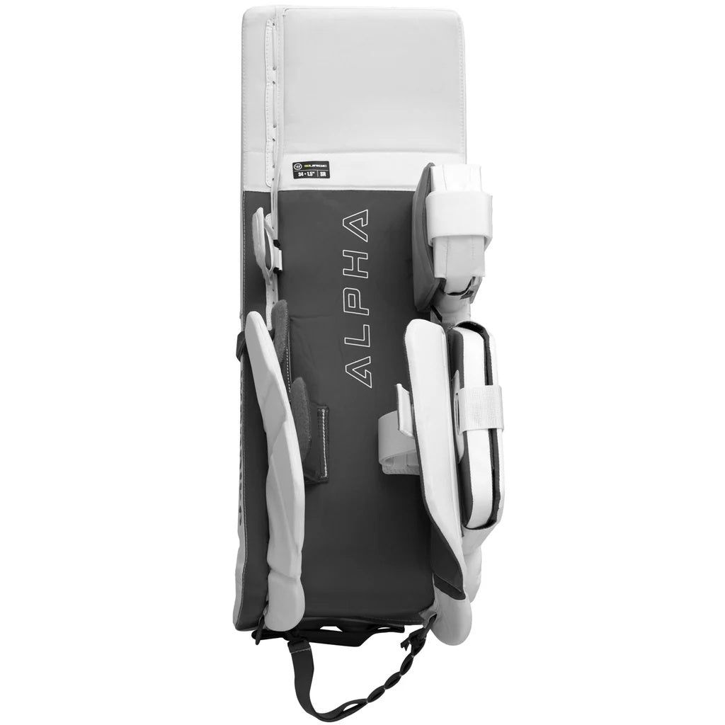 Warrior Senior Surge Display Hockey Goalie Pad white/black