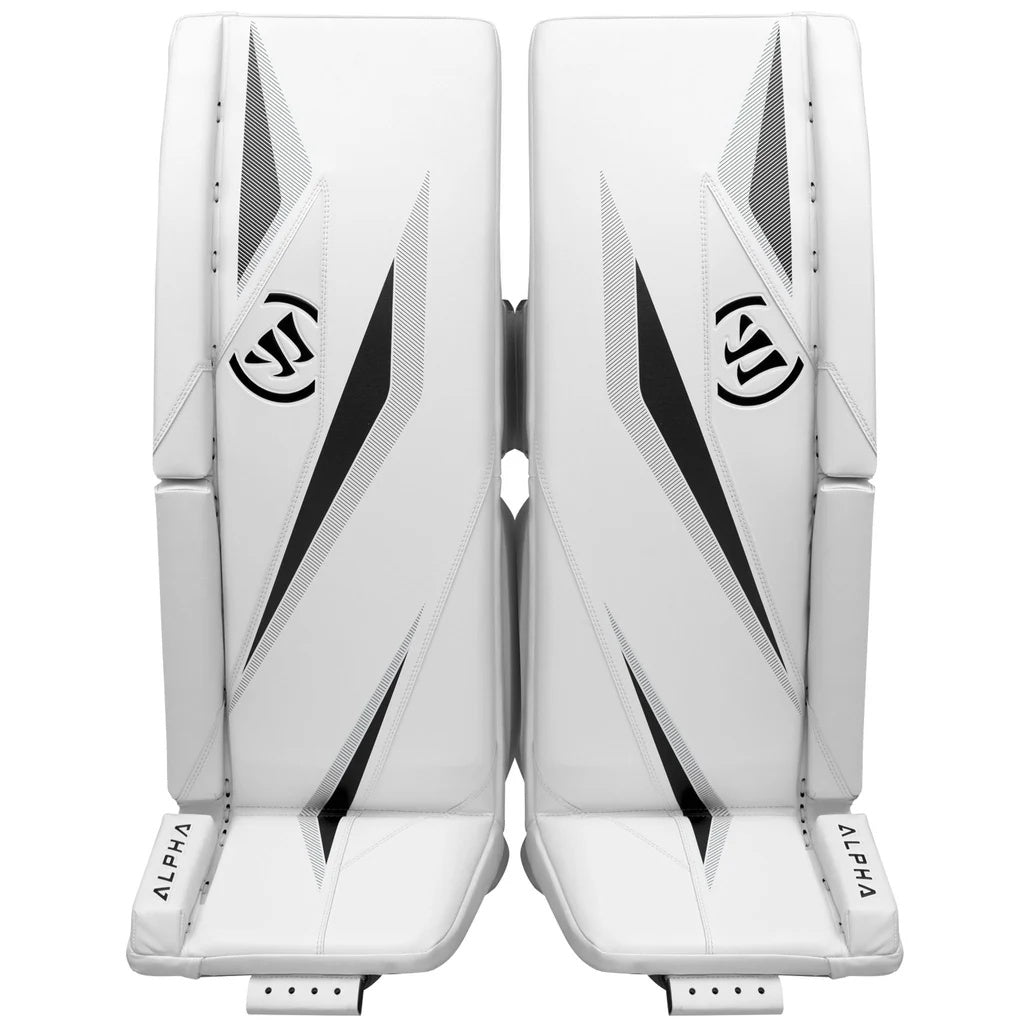 Warrior Senior Surge Display Hockey Goalie Pad white/black